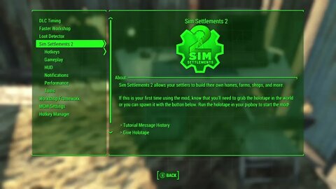 Diving into Sim Settlements 2 Chs 1 & 2 - 29 (Part 1) Mod Settings Update!