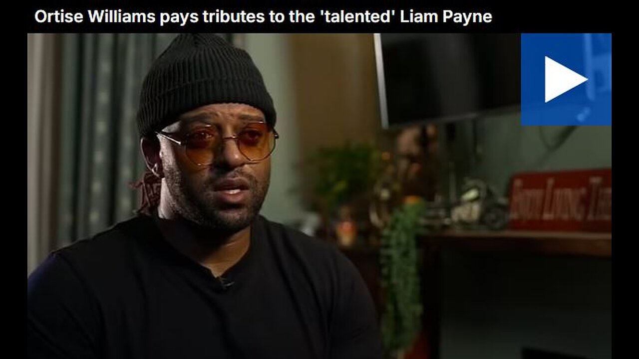 JLS' Ortise Williams pays tributes to the 'talented' Liam Payne