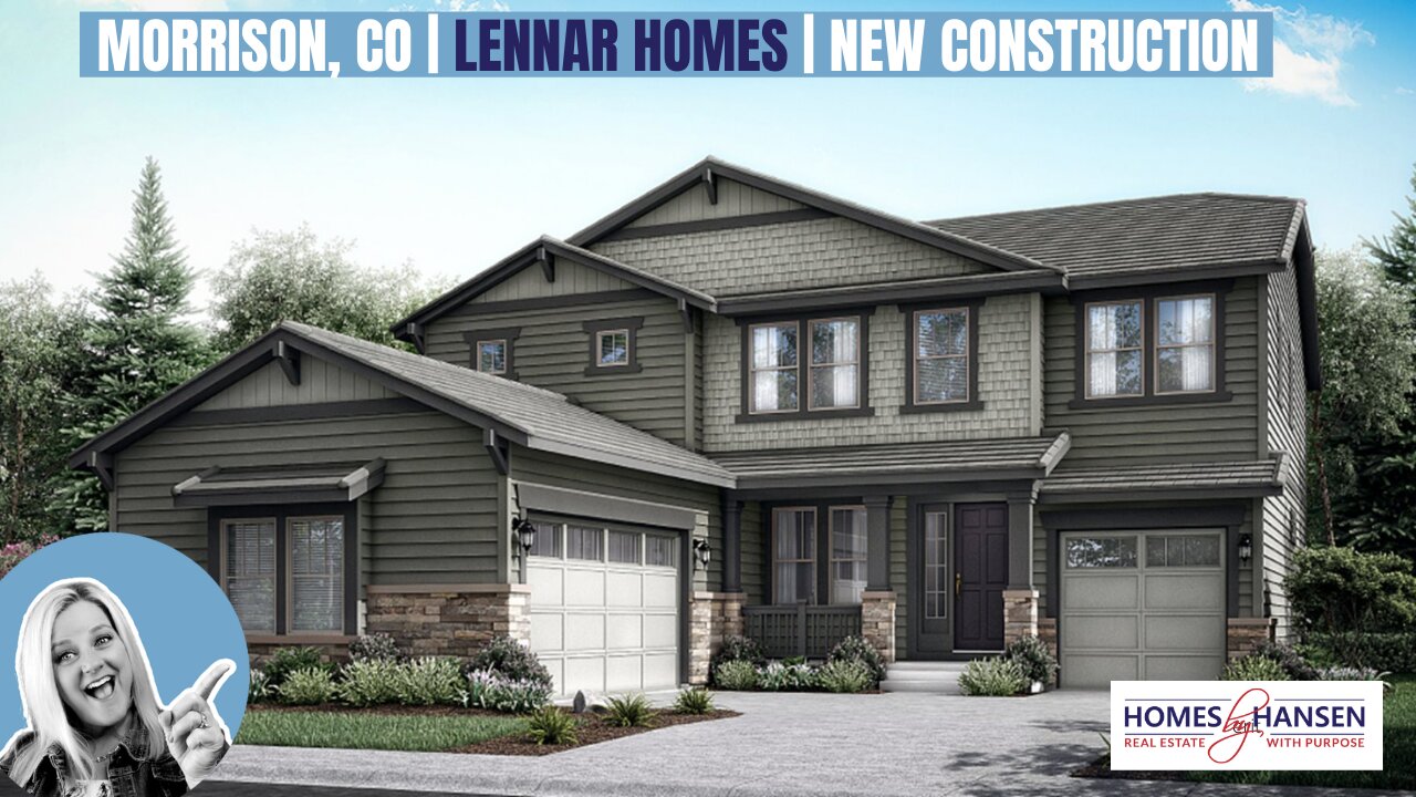 Morrison CO | Lennar Homes | Prescott plan | 3,498 sq. feet + basement | Red Rocks Amphitheater