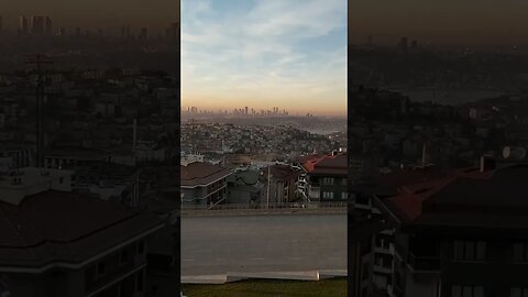 Istanbul's full city view is amazing #istanbul #shorts #ytshorts #youtubeshorts #travel #tranding