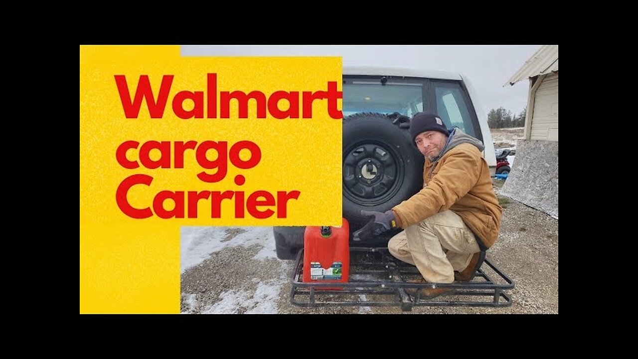 Testing the walmart 500lb hitch carrier