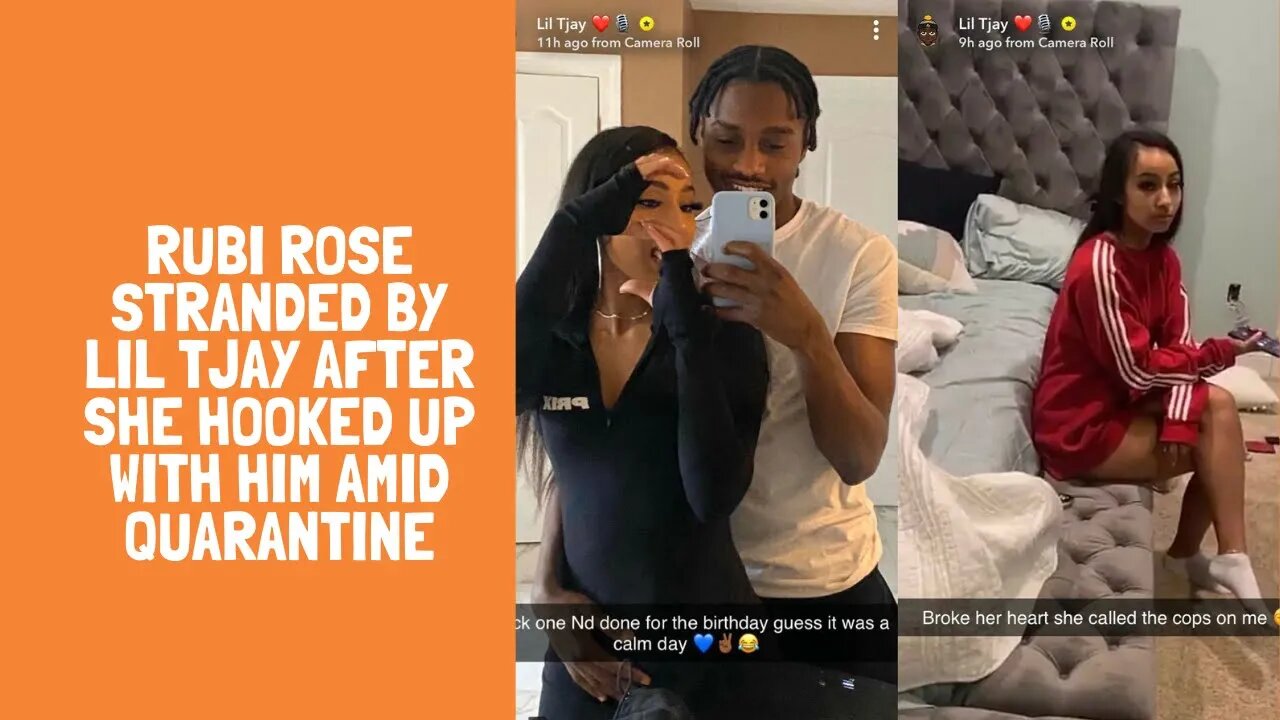 Rubi Rose stranded by Lil Tjay after she hooked up with him amid quarantine