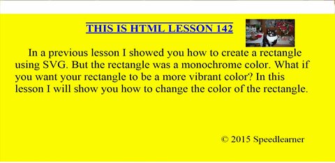 HTML Lesson 142