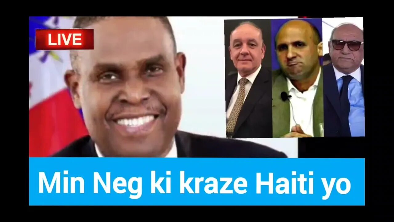 Min Neg ki kraze Haiti yo