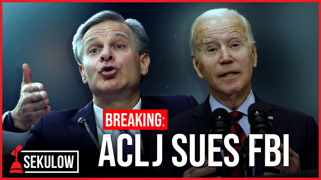 BREAKING: ACLJ Sues FBI