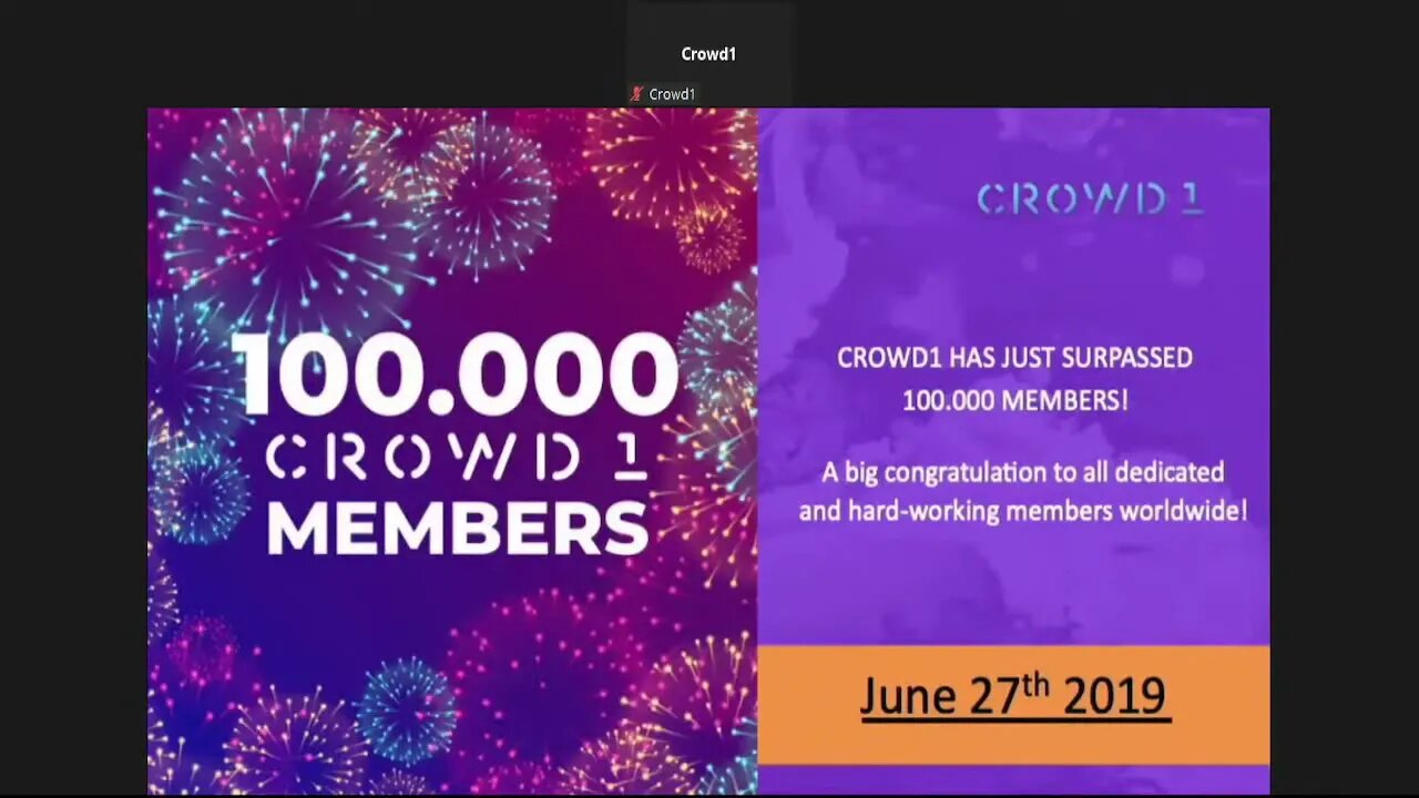 Hi Champions ! Join Our Special Crowd 1 business opportunity presentation.