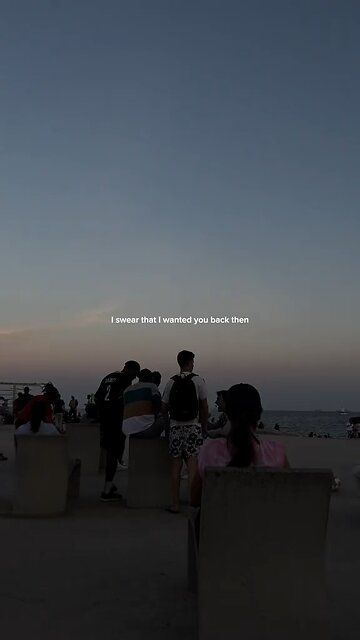 Swear I wanted you back then ~ Drake