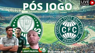 PÓS JOGO CORITIBA X PALMEIRAS AO VIVO BRASILEIRÃO!