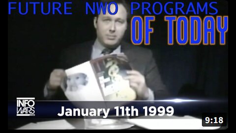 The Future NWO Plans Are Today