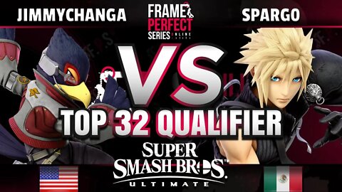 FPS6 Online - Jimmychanga (Falco) vs. Sparg0 (Cloud) - Smash Ultimate Top 32 Qualifier