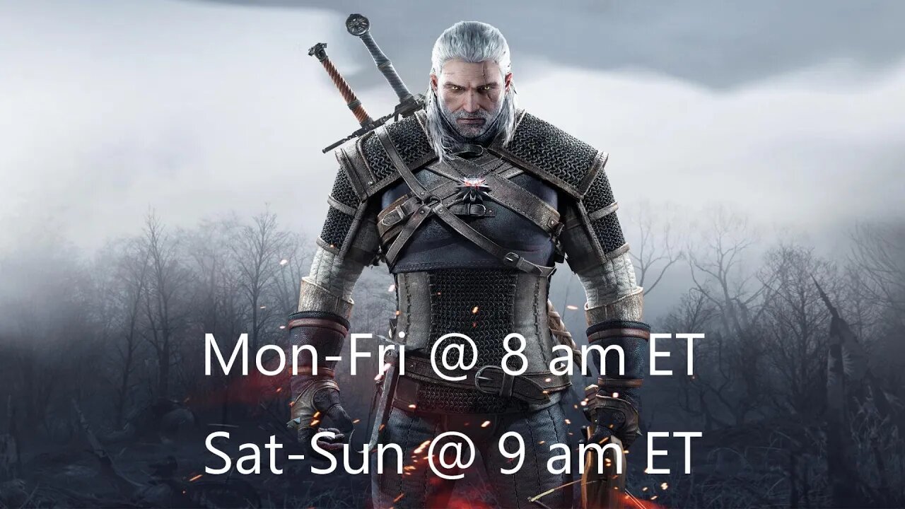 The Witcher 3: Wild Hunt! Join Us As We Battle Monsters and Jerks w/ Swords 'n Such.