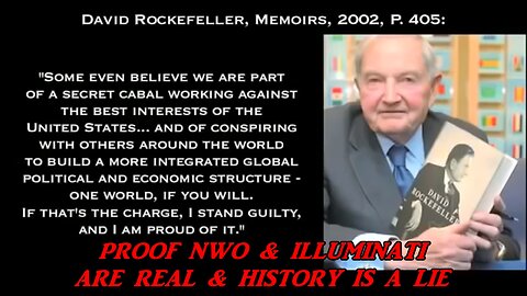 PROOF NWO & ILLUMINATI ARE REAL & HISTORY IS A LIE