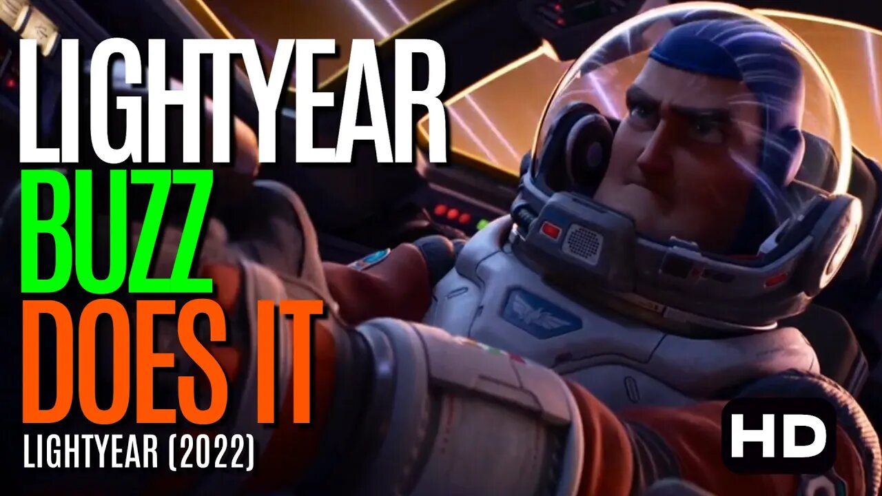 Lightyear (2022) Buzz Breaks Hyperspeed Barrier