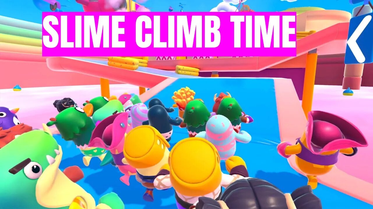 SLIME CLIMB TIME IN FALL GUYS LIVE