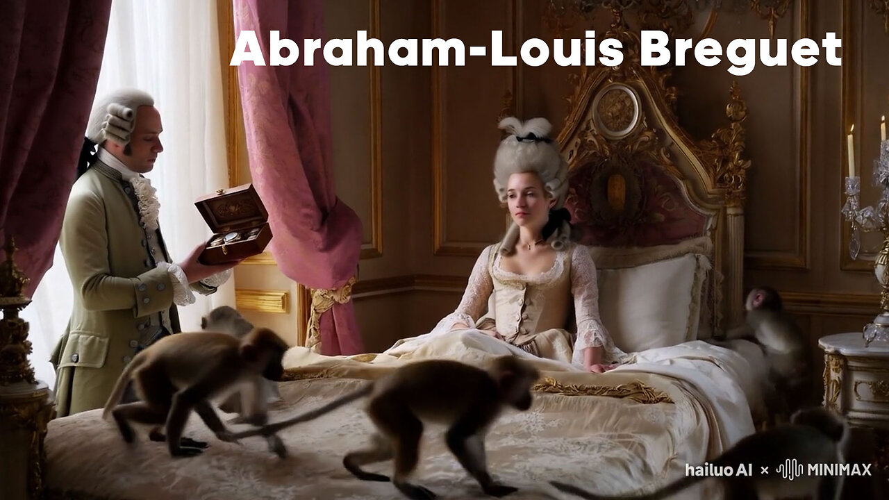 Abraham-Louis Breguet (AI generated parody)