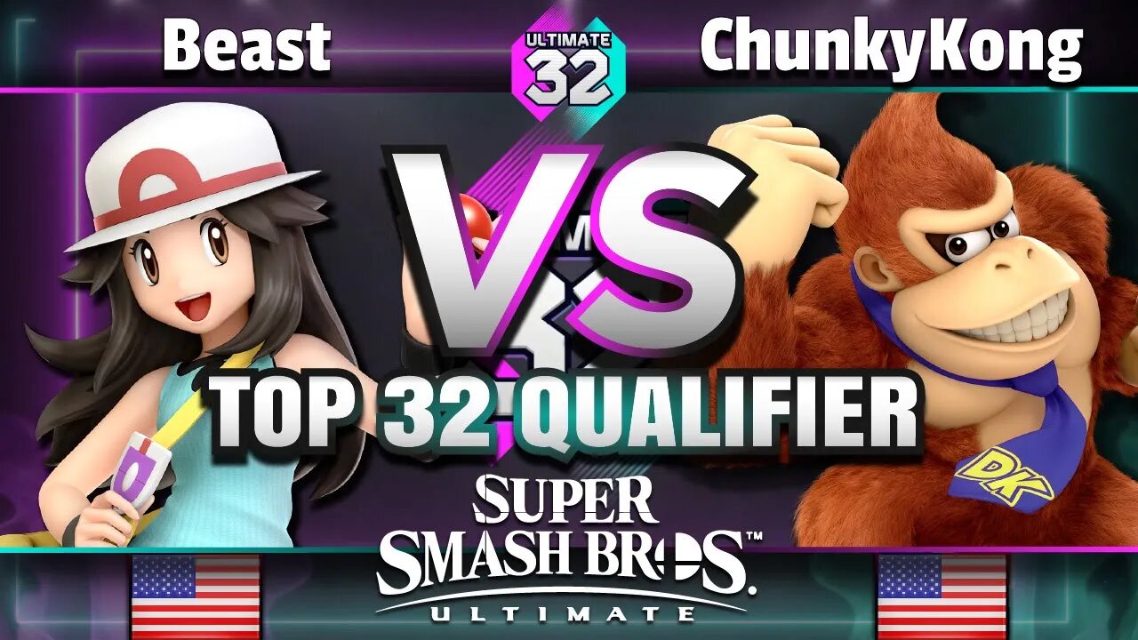 ULTIMATE 32 - NPT BBM | Beast (Pokémon Trainer) vs. ChunkyKong (Donkey Kong) - Smash Ultimate