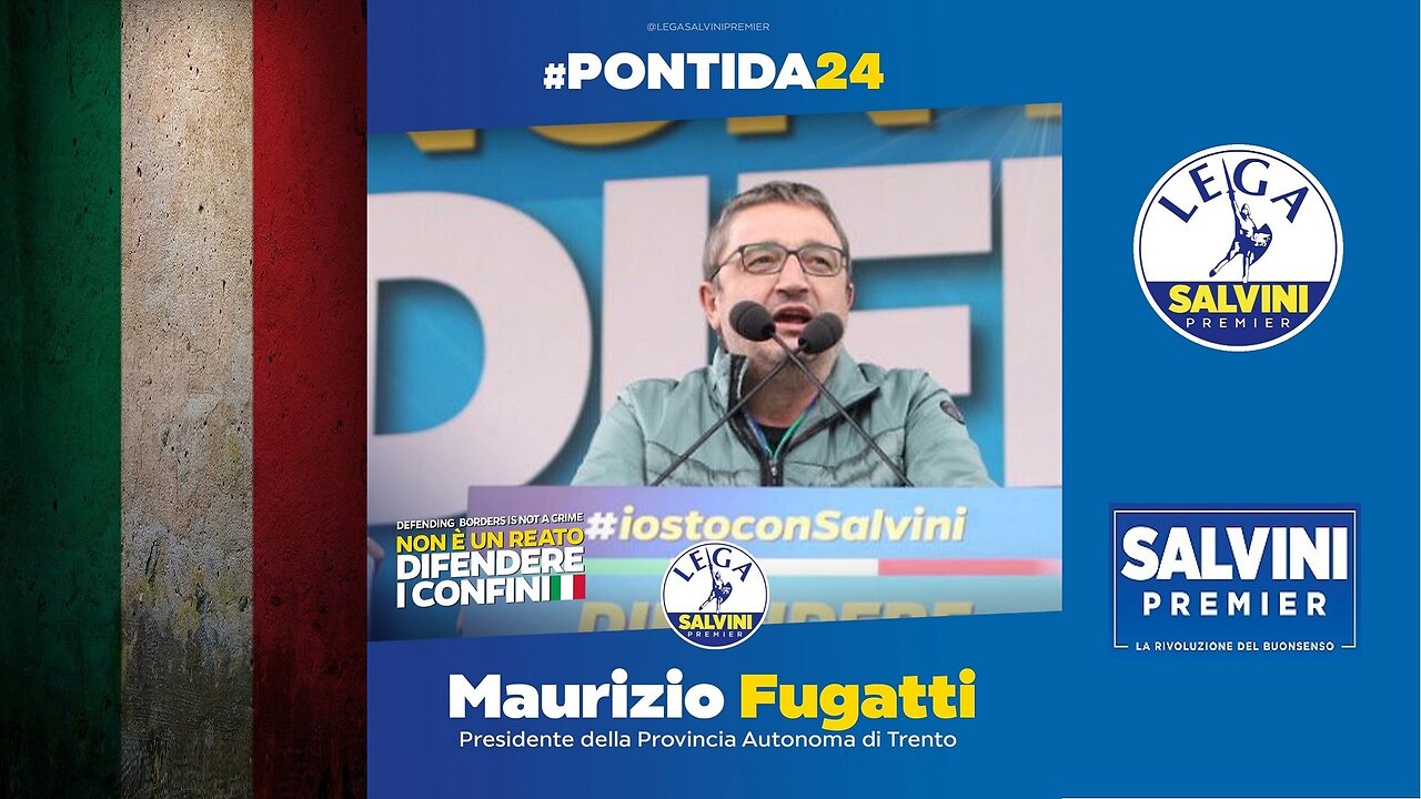 🔴 Maurizio Fugatti - #Pontida #Pontida2024