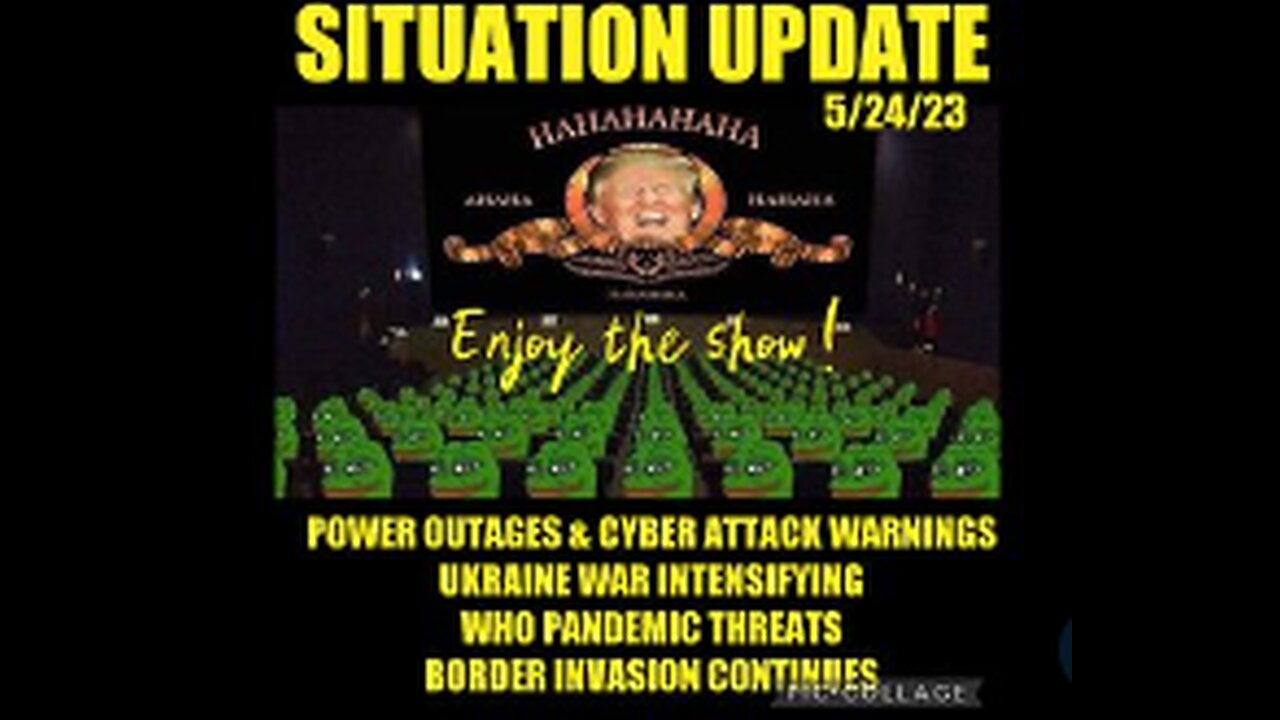 SITUATION UPDATE: POWER OUTAGES & CYBER ATTACK WARNING FOR MEMORIAL DAY WEEKEND! UKRAINE WAR ...