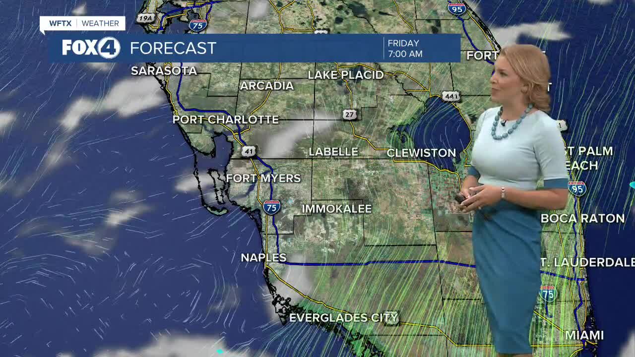 Isolated PM Storms Return to SWFL