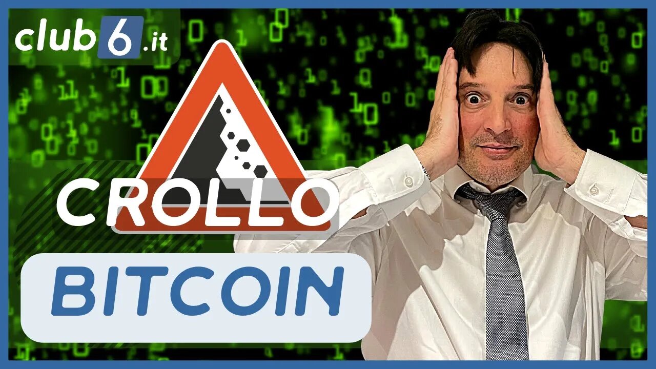 ATTENZIONE AL BITCOIN POTREBBE CROLLARE SINO A 30.000 DOLLARI