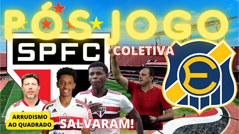 🔴PÓS JOGO AO VIVO SÃO PAULO 2x0 EVERTON MELHORES MOMENTOS | ROGÉRIO CENI AO VIVO #SAOxEVE