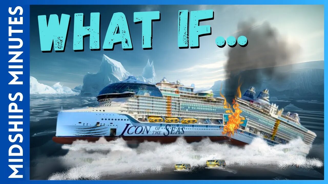 What if Icon of the Seas Crashed like TITANIC? #iconoftheseas