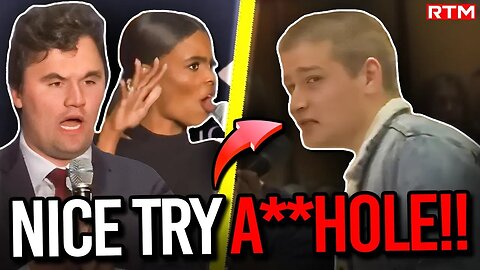 College Leftist DEMOLISHED as Charlie Kirk & Candace Owens Deliver EPIC Response