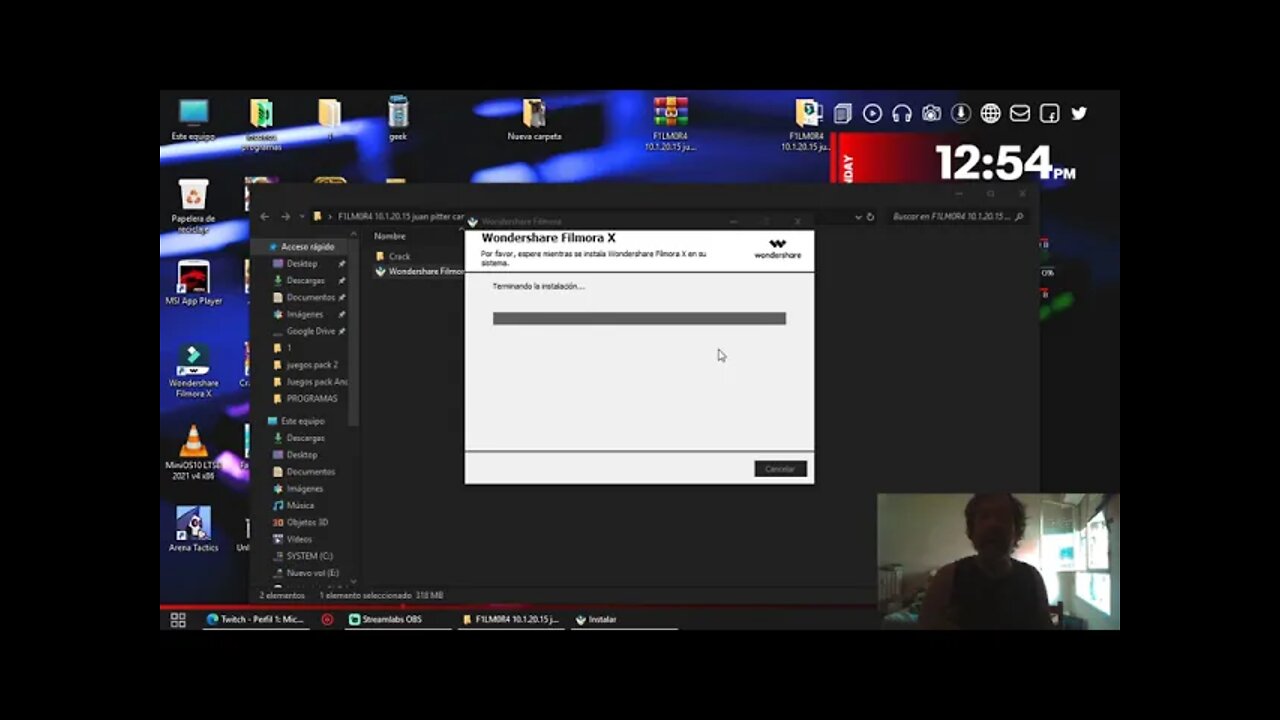 filmora10+crack enseño como instalar