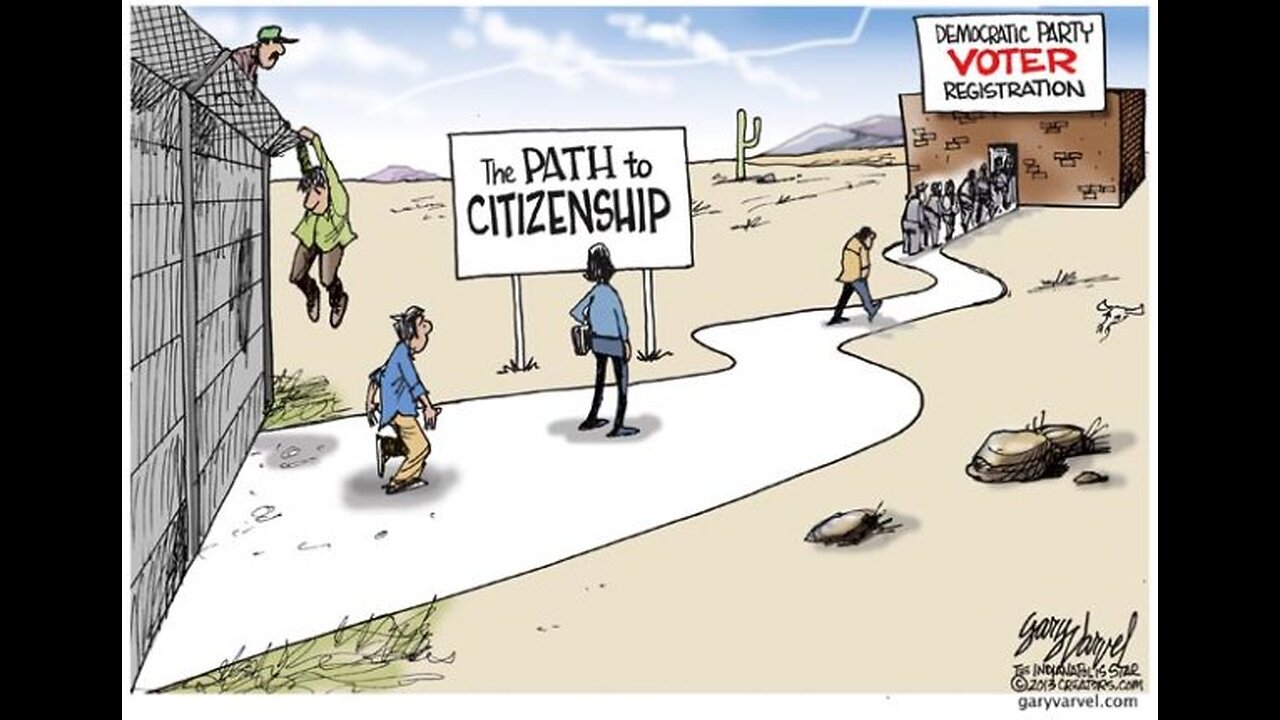 Illegals Given Citizenship to Vote Democrat + NESARA GESARA 88 Pages..