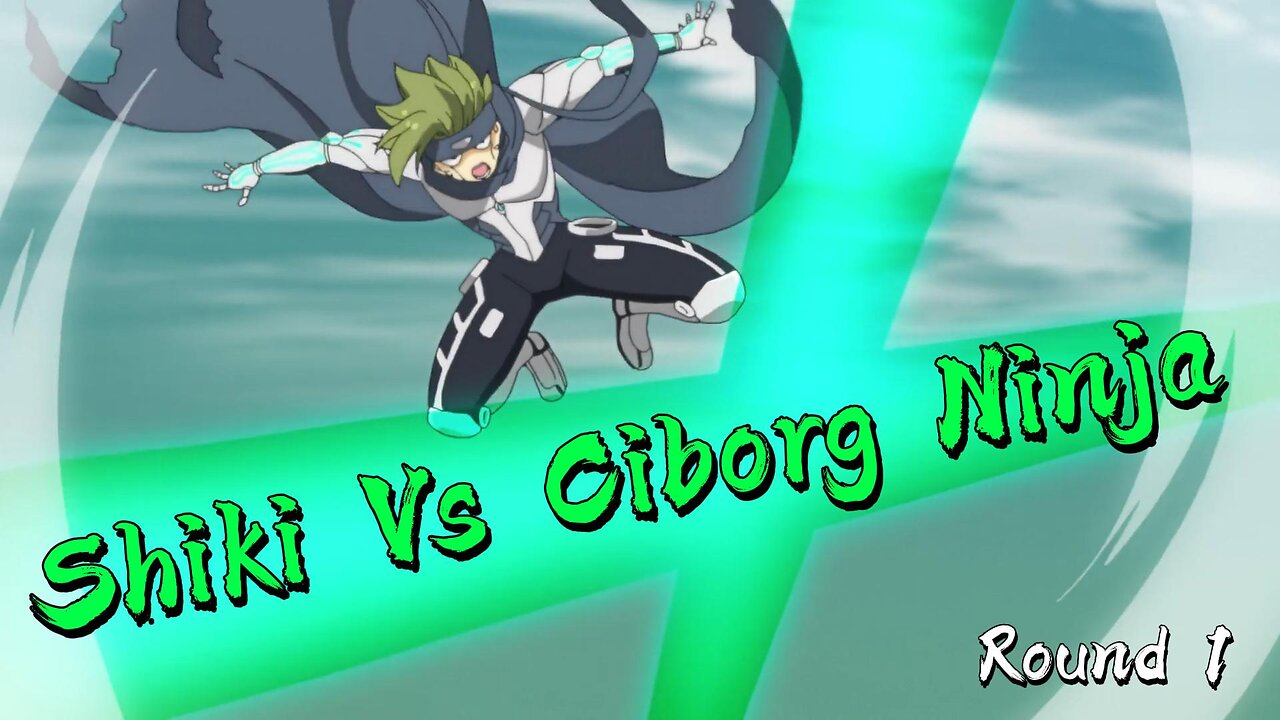 SHIKI VS CIBORG NINJA