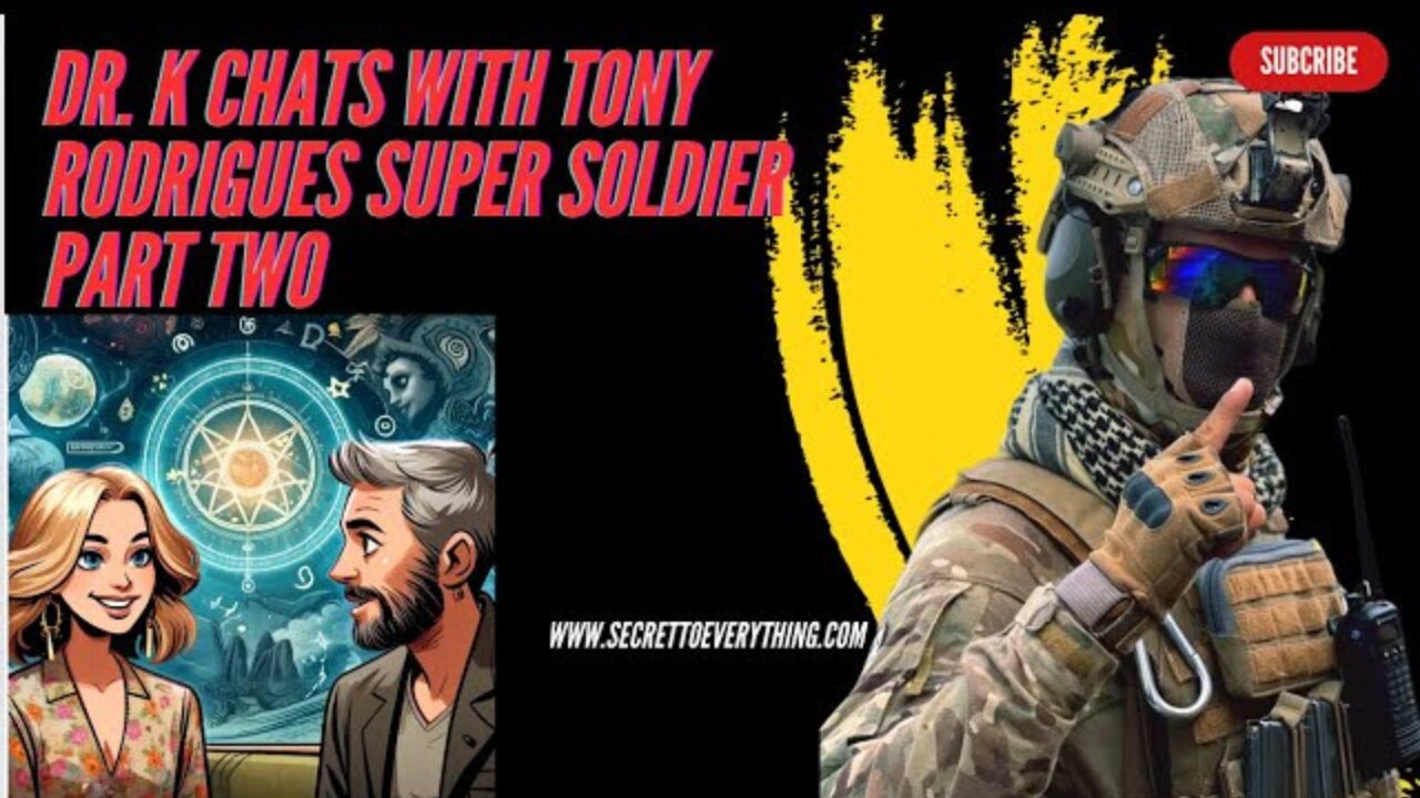 Super Soldier Tony Rodrigues and Dr. Kimberly chat all things SSP and Super Soldier!