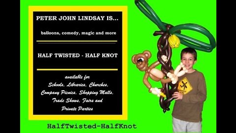 Half Twisted-Half Knot Balloon Photos Promo