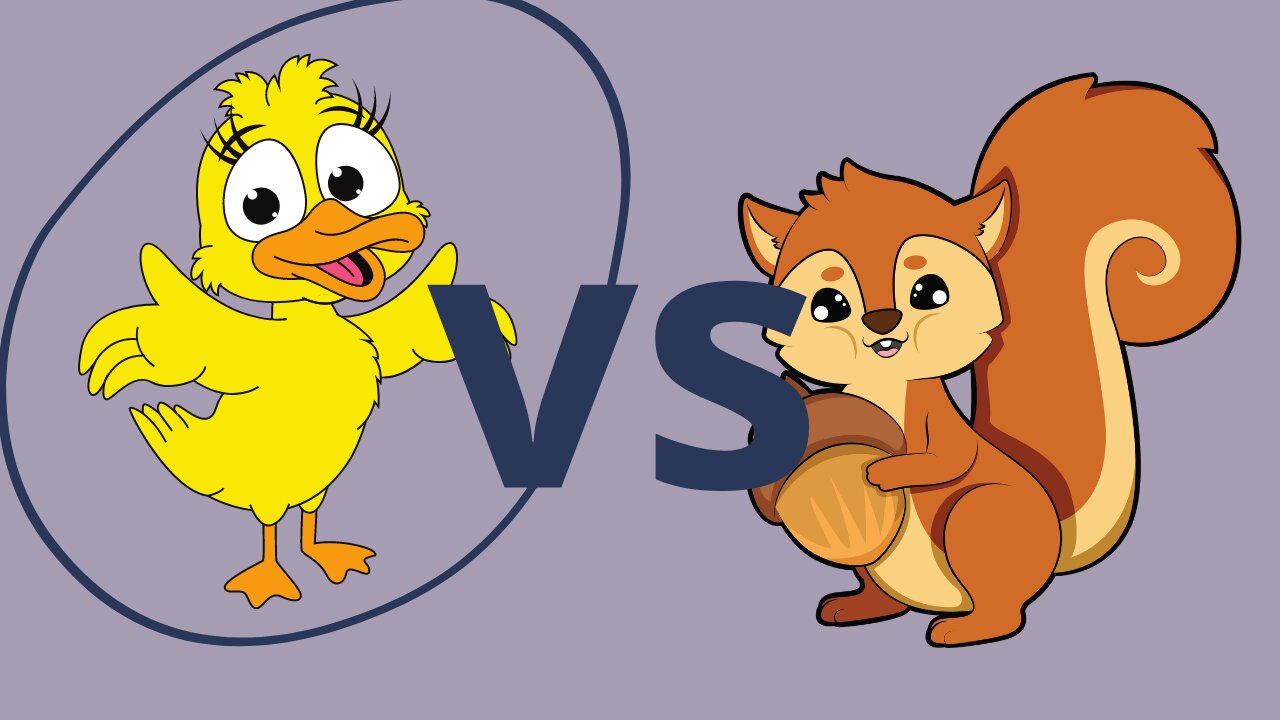 donald duck vs squirrel