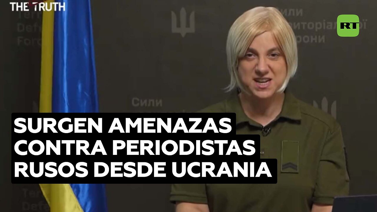 La portavoz militar transgénero de Ucrania amenazó a periodista ruso