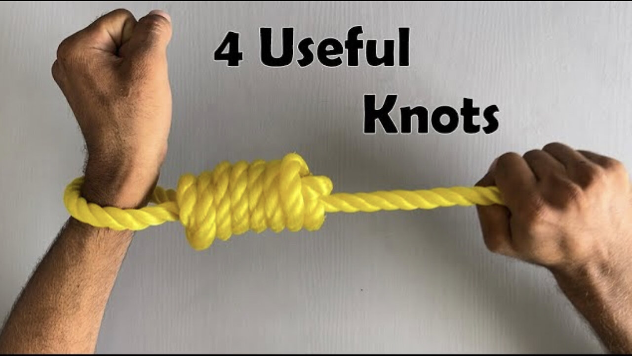 4 Useful knots Everyone Should know