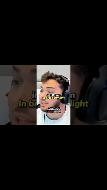 "I HAVE TO ACT BROKE IN LONDON" | ANDREW TATE ON LONDON CRIMES