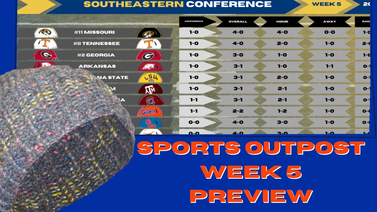 SEC Week 5 Preview & Standings-Roady Style