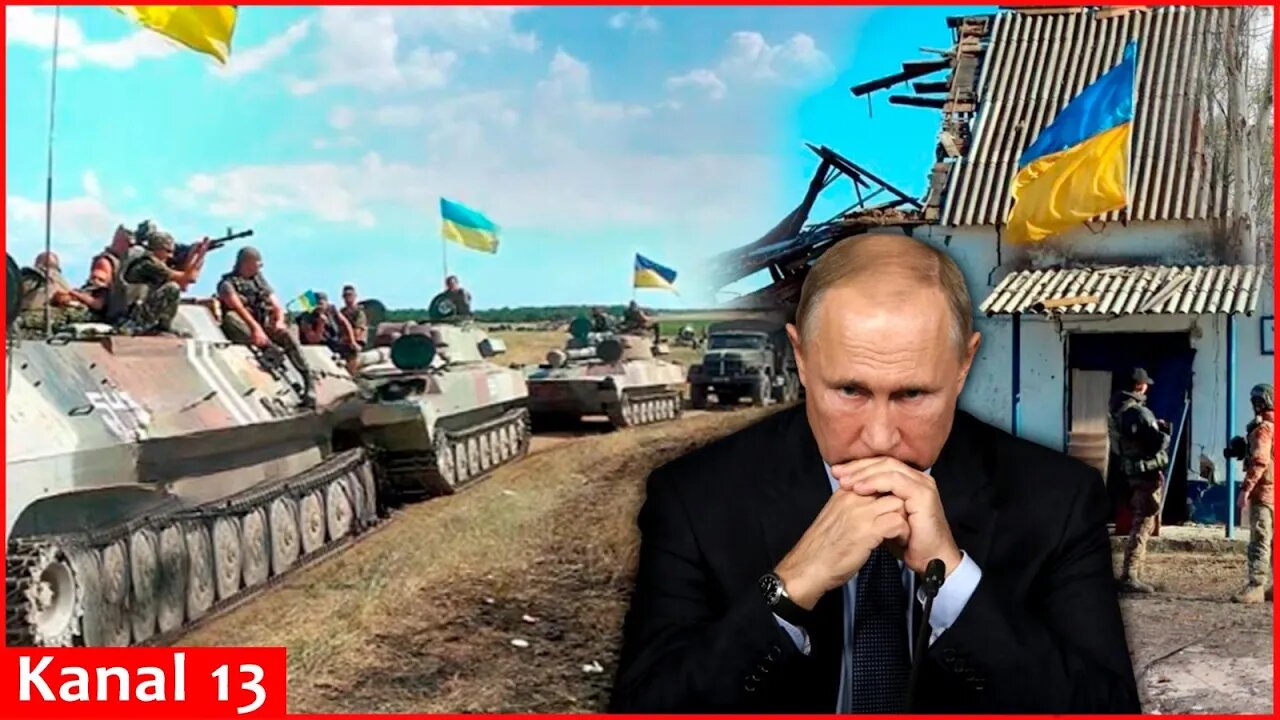 As Ukraine is crossing his red lines yet again, Putin just watches helplessly with a wink