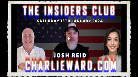 JOSH RIED JOINS CHARLIE WARD'S INSIDERS CLUB WITH DREW DEMI - SATURDAY 13TH JANUARY 2024