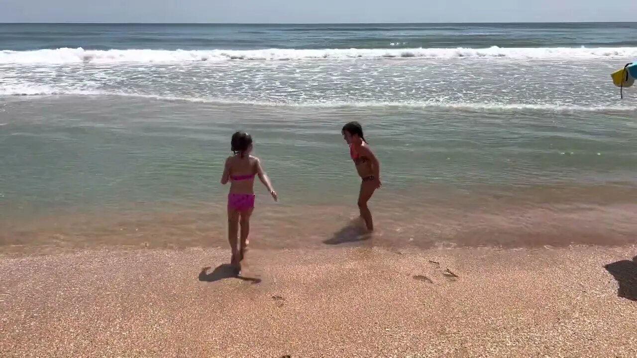 Lorelei and Rayna at the Beach