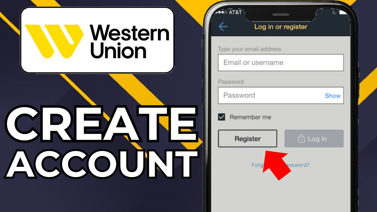 HOW TO CREATE WESTERN UNION ACCOUNT