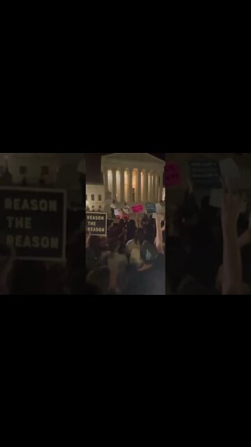 Pro-Abortion Protestors React to Roe Leak | #Shorts