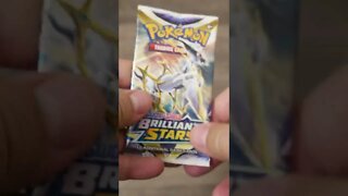 #SHORTS Unboxing a Random Pack of Pokemon Cards 123