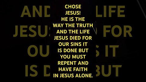 Tomorrow may never come or even next week have you made your plans of were you may go after you die?