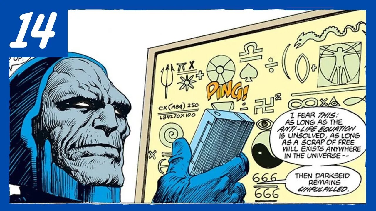 ¿Qué es la Ecuación Anti-Vida? (Anti-Life Equation) | Guía Definitiva de DC Comics #14