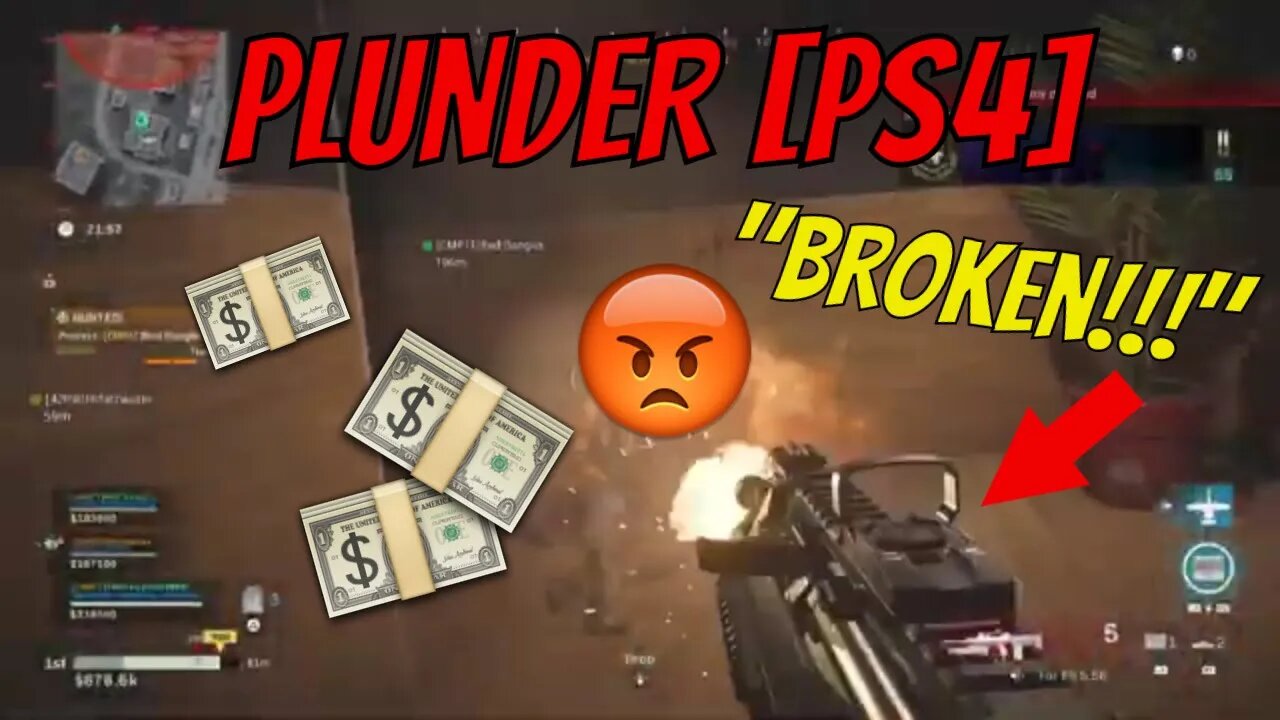 PLUNDER - I used the Broken Famas to collect BLOOD MONEY [PS4]