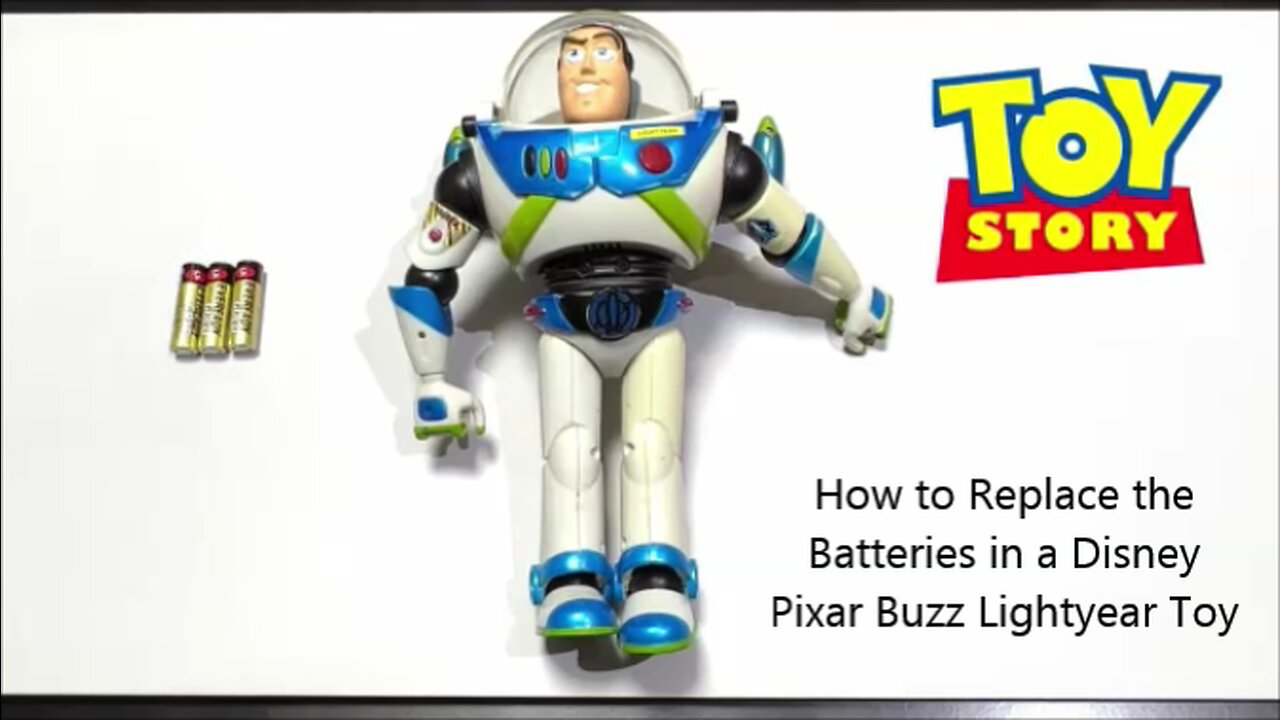 How to Replace the Batteries in a Disney Pixar Electronic Buzz Lightyear Toy