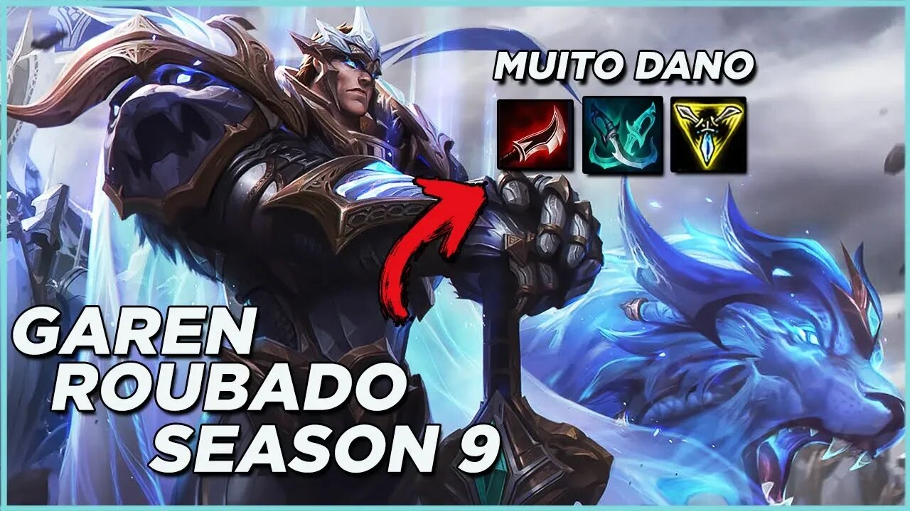 GAREN LETALIDADE na BOT lane - TIME CHOROU (season 9)