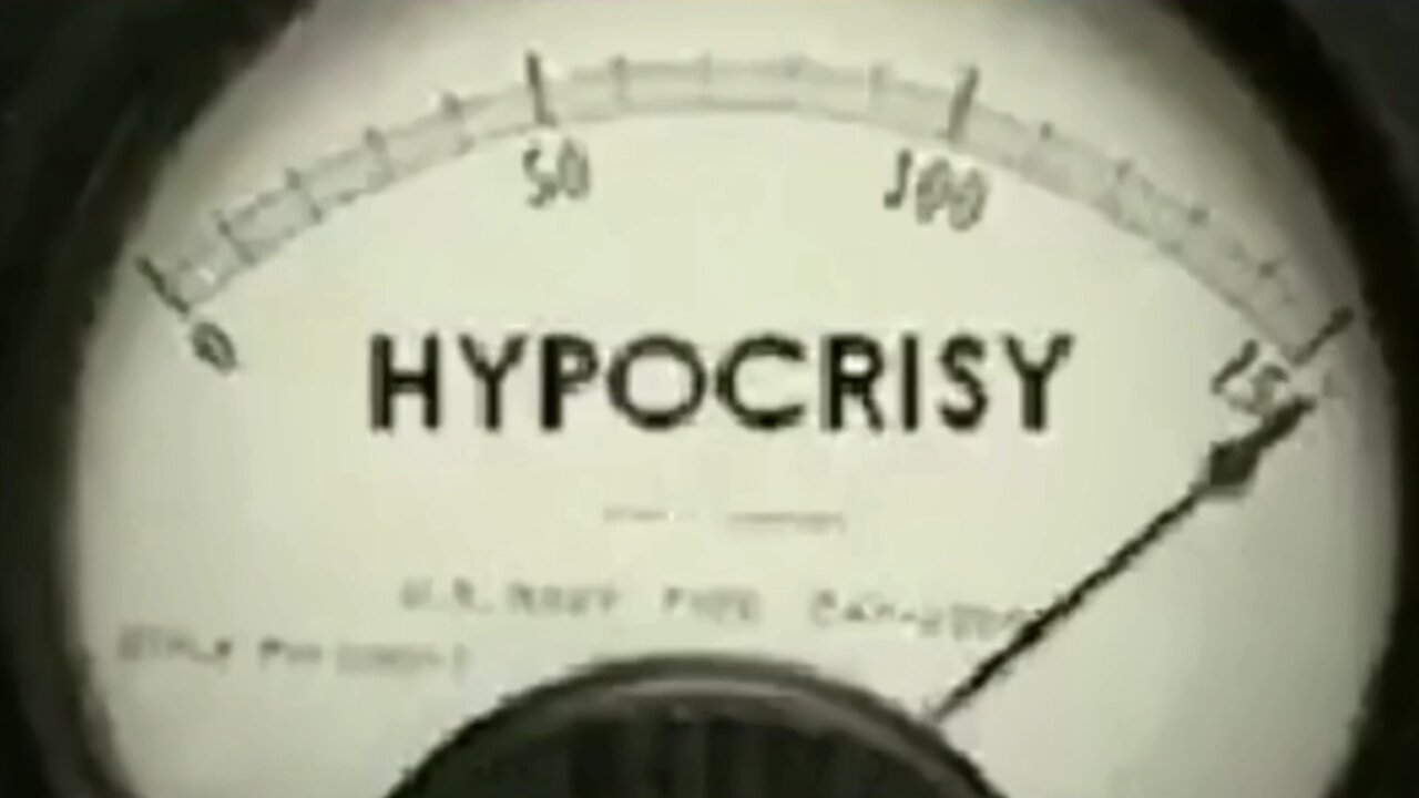 What A Hypocrite!