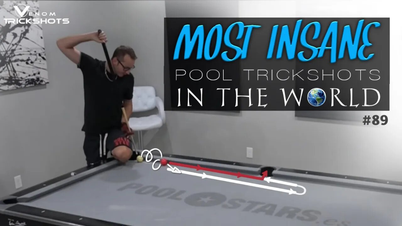 Venom Trickshots #89 - Most Insane Pool Tricks in the World